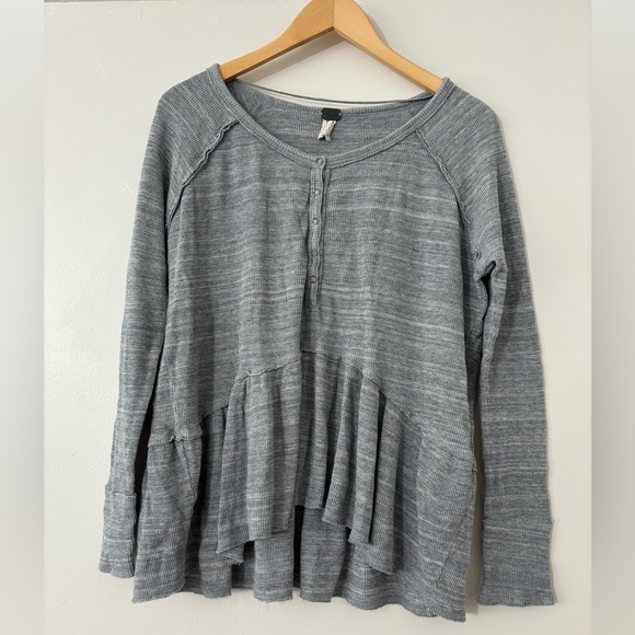 FREE PEOPLE Cozy Button Tunic - Picture 2 of 7